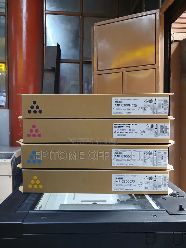 Ricoh Aficio MP C300 Toners - Brand New - 1