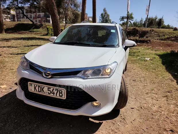 Toyota Corolla Fielder 2017 White - 1