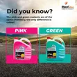 5L Green/Pink Automotive Radiator Coolant Fluid - 1