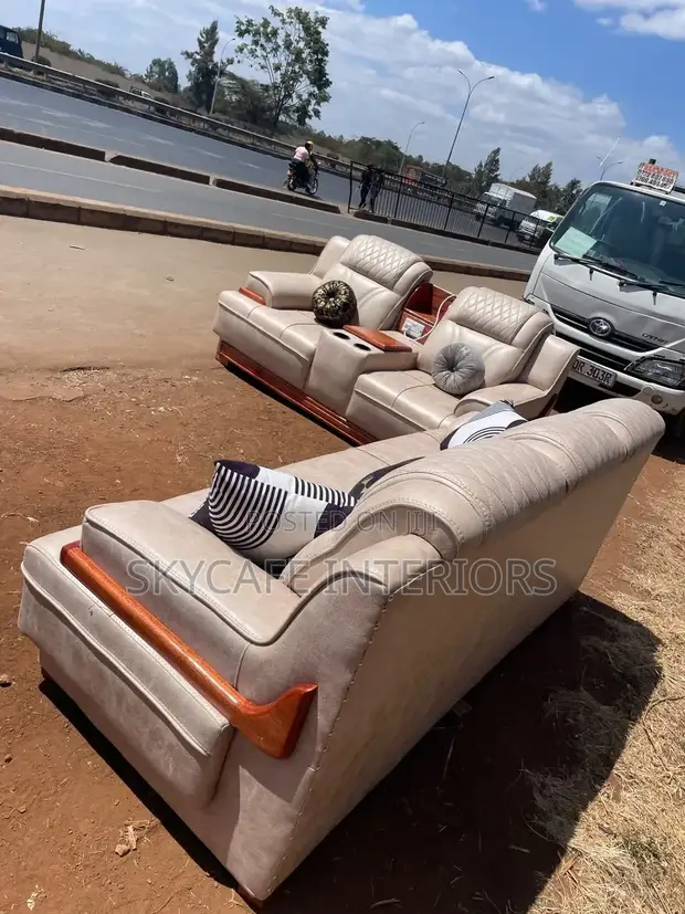 Sofa ya Kisasa ya Kifahari ya Viti 5 - 1