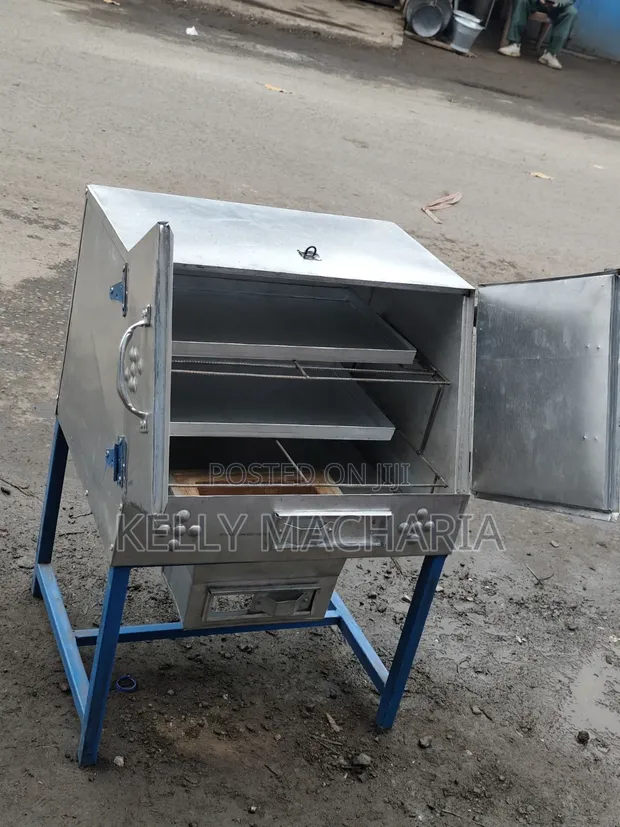 Jiko la Mkaa la Kuokea Mikate na Kuchoma Nyama - 1