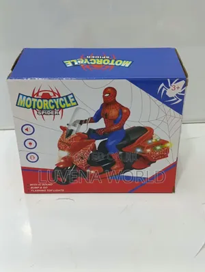Spiderman Battery Operated Motorcycle