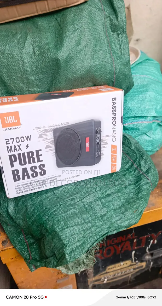 Brand New JBL 2700W Under Seat Powered Subwoofer System - 1