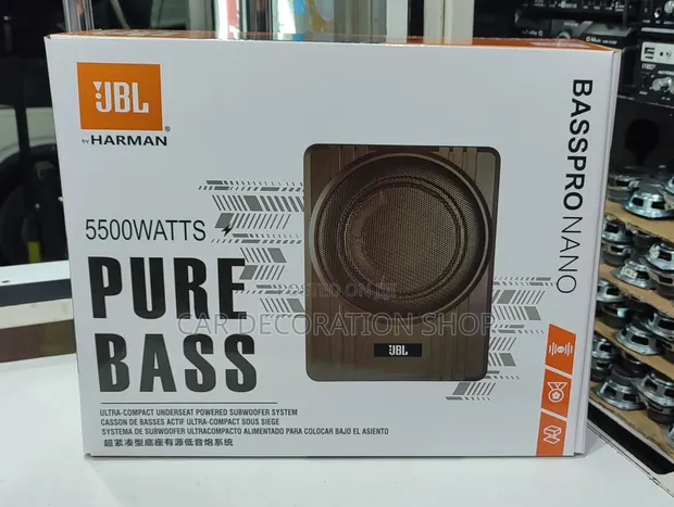 New Generic JBL Underseat Active Powered Subwoofer - 1