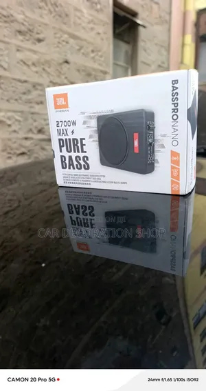 2700W JBL Pure Bass Slim Underseat Subwoofer