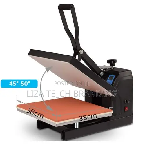 Mashine Mpya ya Heat Press Flatbed 38x38cm - 1