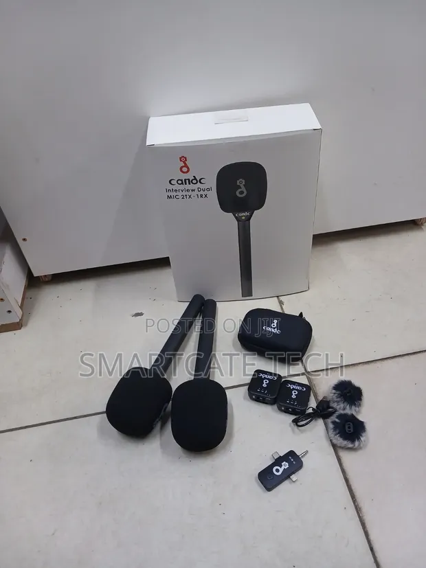 CANDC Dual Wireless Microphone System - 1