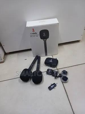 CANDC Wireless Microphone Dual Transmitter Set for Interviews