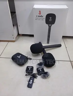 C&C Interview Wireless Mic Kit - 2 Transmitters, 1 Receiver