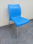 Modern Blue Plastic Multipurpose Chair - 1