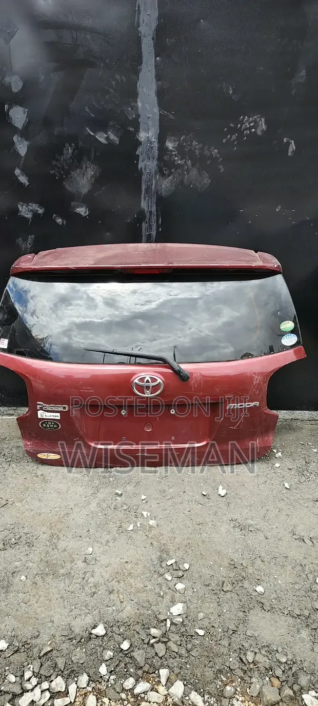 Toyota Passo Boot Lid - 1