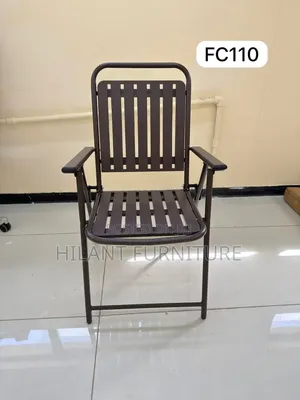 Heavy-Duty Plastic Foldable Armchair
