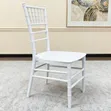 White Chiavari (Tiffany) Wedding Event Chair - 2