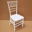 White Chiavari (Tiffany) Wedding Event Chair - 3