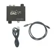Optical Coaxial Digital Analog Audio Converter with Volume/Bass Controls - 2