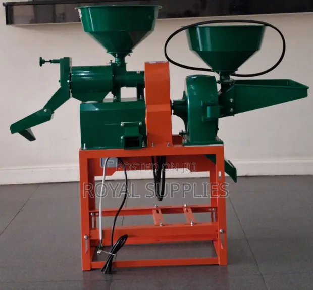 Rice Mill 200-300kg/Hr with 3HP Motor - 1