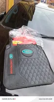 5-Piece All-Weather Land Rover Logo Rubber Floor Mats - 1
