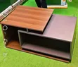 Brown Executive Floating Laminated Coffee Table - 2