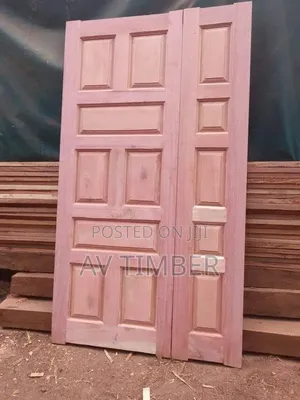 Mahogany Solid Front Door