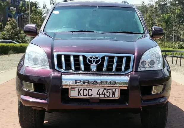 Toyota Land Cruiser Prado 2008 Maroon - 1
