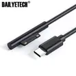 1.5m Fast Charging USB-C Cable for Microsoft Surface - 1