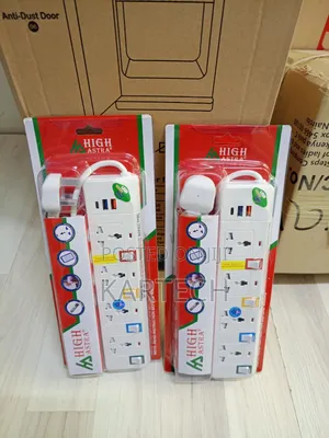High Astra 4-Socket Power Extension Board with USB