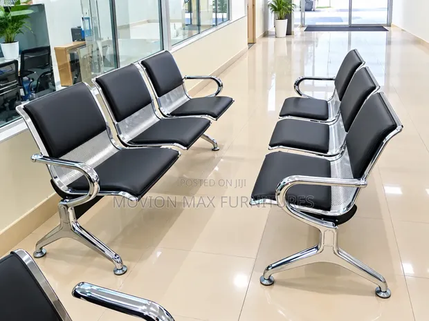 Padded Conference Waiting Chairs - 1