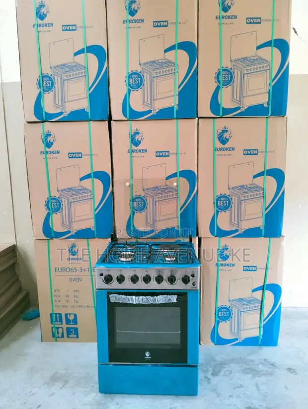 Euroken 60x65 3+1 Standing Cooker - 1