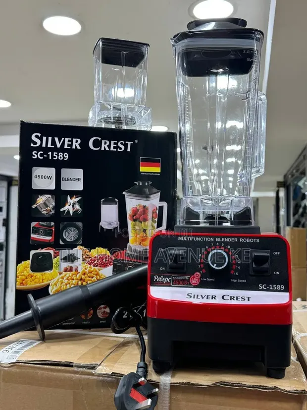 Silver Crest 4500W Commercial Blender - 1