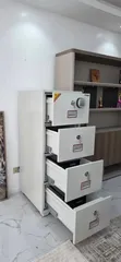 4-Drawer Fireproof Safe Filing Cabinet - 1