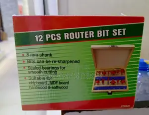 Universal Router Bits Set - Carbide Tipped