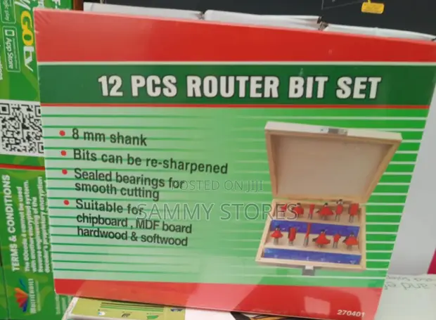 Woodworking Router Bits - Multi-Profile Cutting Set - 1