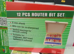 Woodworking Router Bits - Multi-Profile Cutting Set