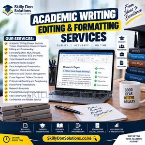 Academic Writing, Editing & Referencing Services