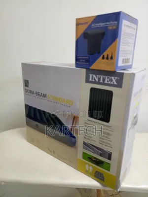 Intex Dura-Beam Standard Inflatable Mattress (5x6 ft)