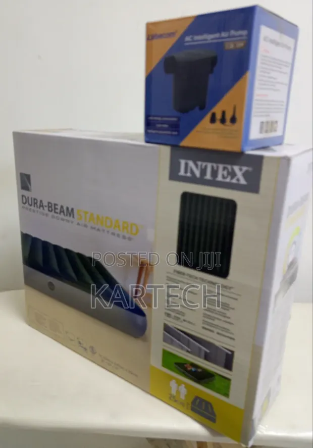 Intex 5x6 Standard Air Mattress - 2 Person - 1