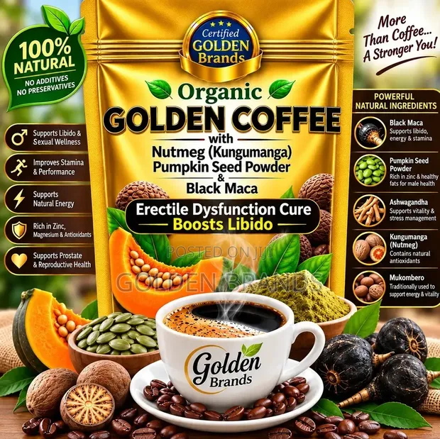 Golden Coffee - Natural Male Vitality & Stamina Booster - 1