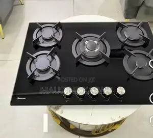 Hisense 75cm 5-Burner Inbuilt Hob with Wok Burner