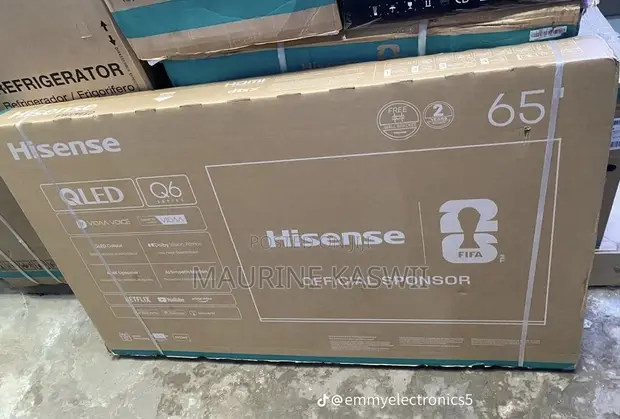 Hisense 65" QLED Frameless Smart UHD TV - 1