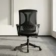 Ergonomic Mid Back Office Chair - Black - 2