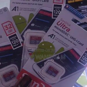 Kadi Halisi ya Kumbukumbu ya SanDisk 32GB MicroSD