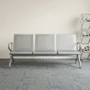 3-Link Non-Padded Waiting Bench