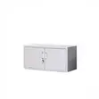 2-Door Metallic Office Cabinet - 2