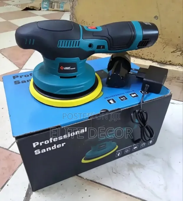 Makita Cordless Car Polisher Buffer - 2 Batteries - 1