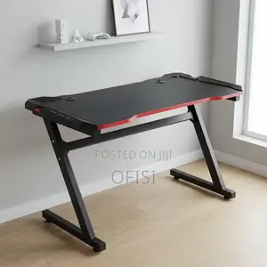 Gaming Desk / Home Office Computer Desk - Black