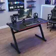 Gaming Desk / Home Office Computer Desk - Black - 4