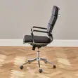 High-Back Leather Office Chair - 1