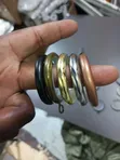 Smooth Non-Corrosive Round Curtain Rings (Gold) - 2