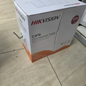 Hikvision CAT6 305M Indoor Ethernet Cable (75% Copper)