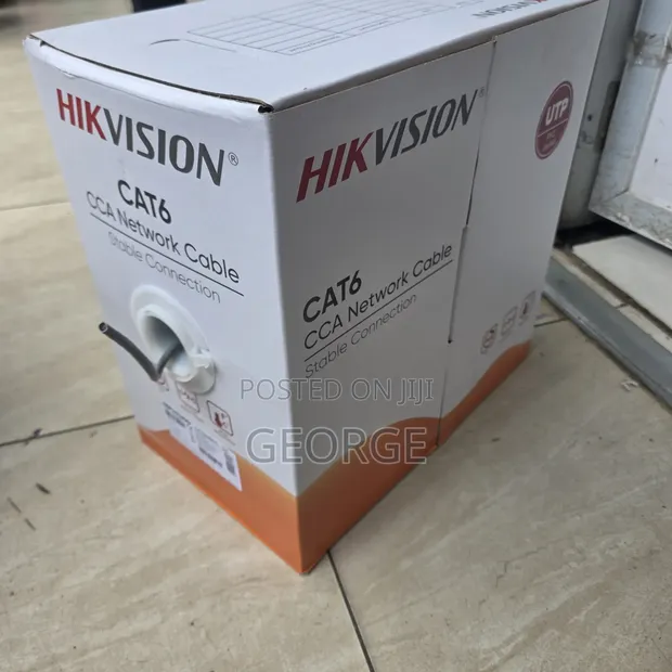 Hikvision CAT6 Indoor Network Cable - 305m - 1
